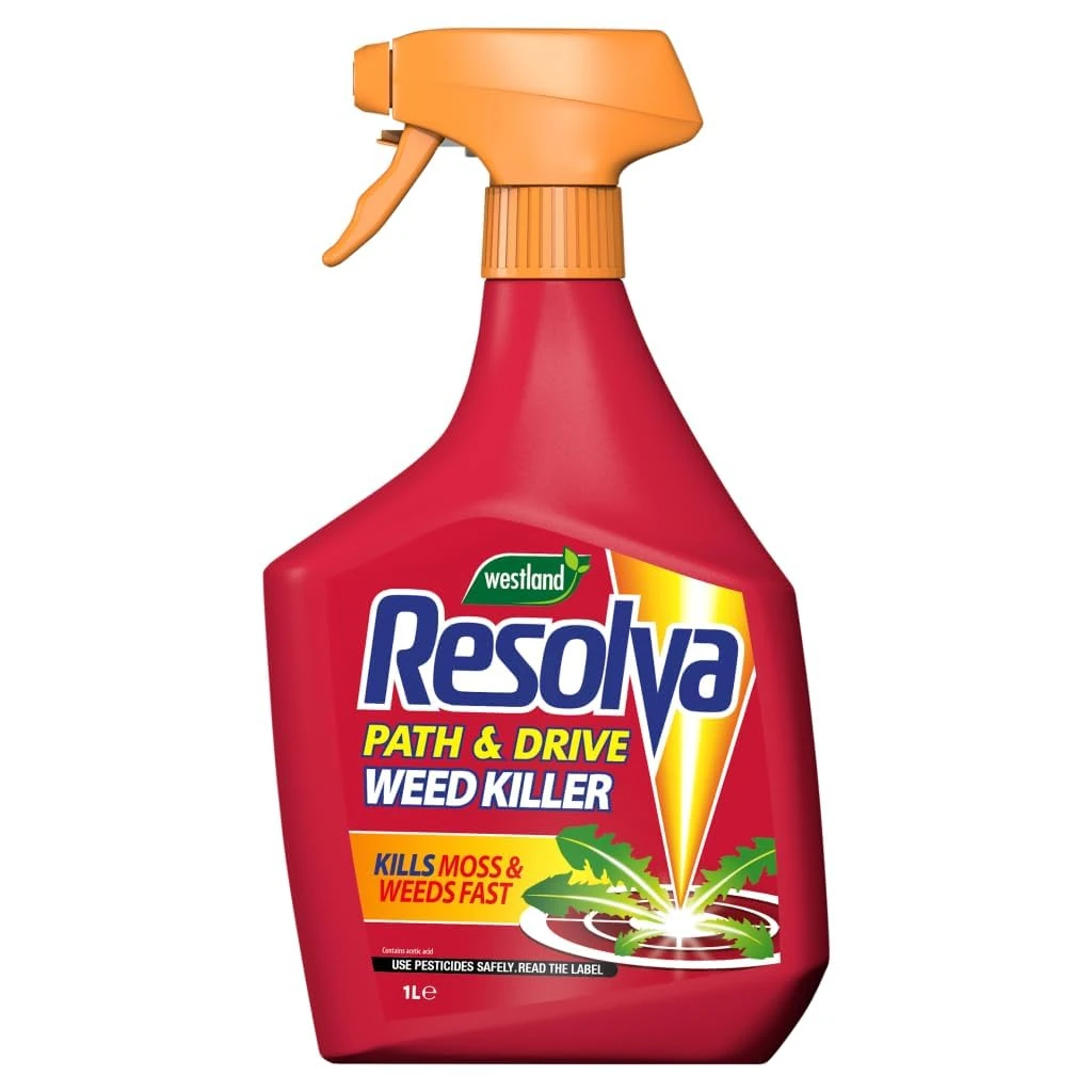 Resolva 20300515 Path & Drive Weed Killer 1L, Natural