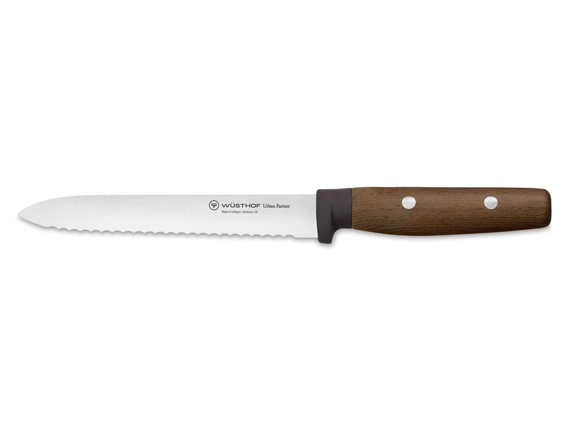 Wüsthof Urban Farmer 5 Inch Serrated Utility Knife