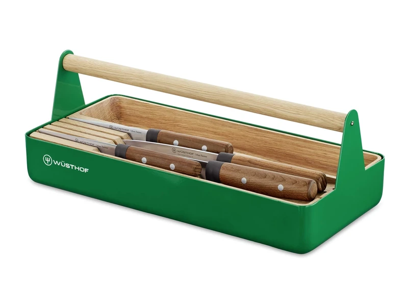 Wüsthof Urban Farmer Tool Basket with 4 Knives