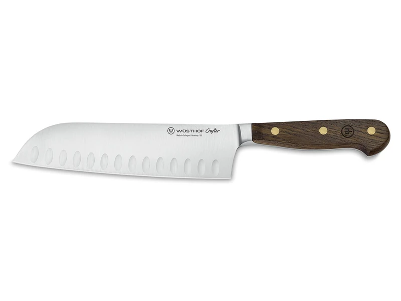 Wüsthof Crafter 7 Inch Hollow Edge Santoku Knife