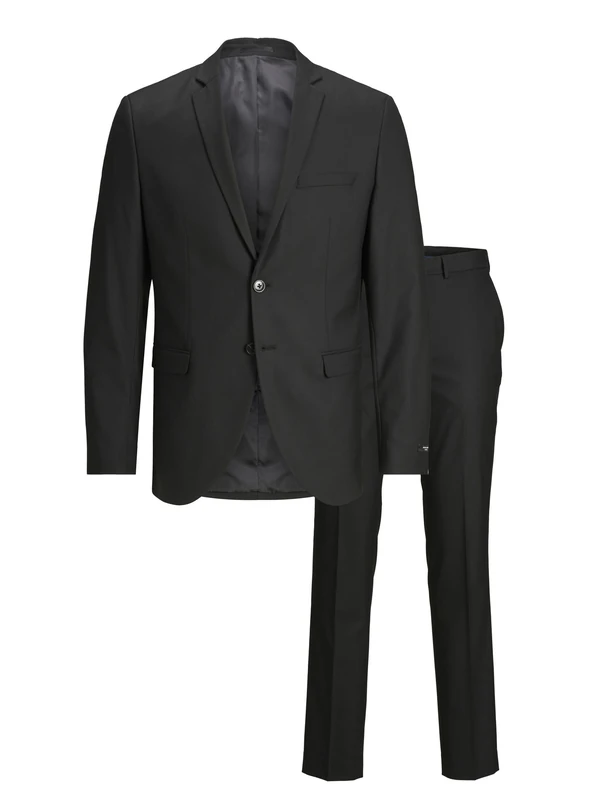 Jack & Jones Men's Jprblafranco Suit Business Pants Set, Black, 56