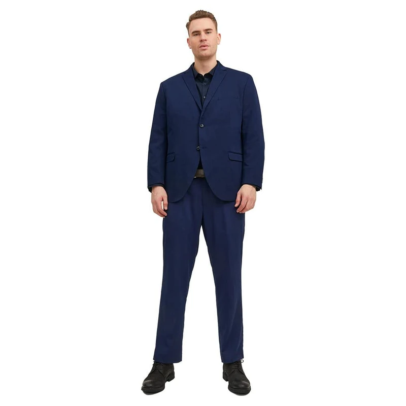 Jack & Jones Men's Jprblafranco Business Suit Pants Set, Medieval Blue, 42 UK
