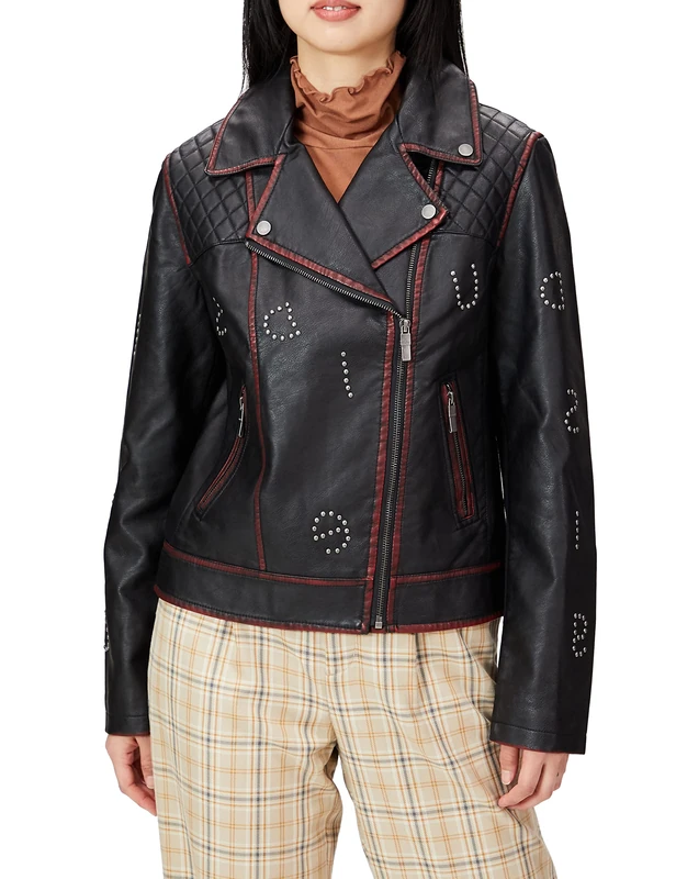 Desigual Women's 20WWEW39200038 Jackets, Black, 38