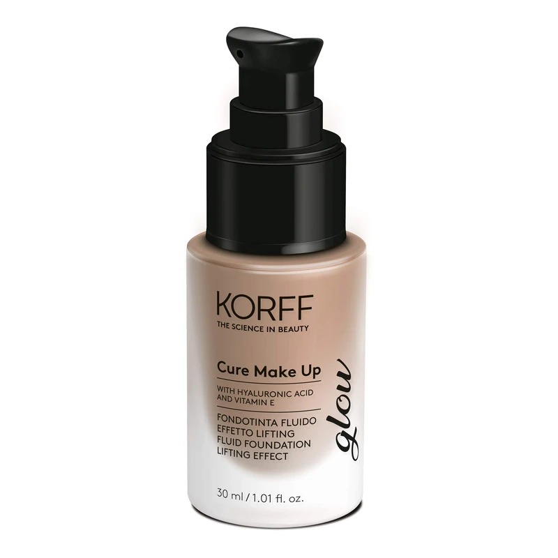 Korff Liquid Foundation Lifting Glow Effect Anti-Ageing Formula and Long Lasting with Hyaluronic Acid 05 30ml