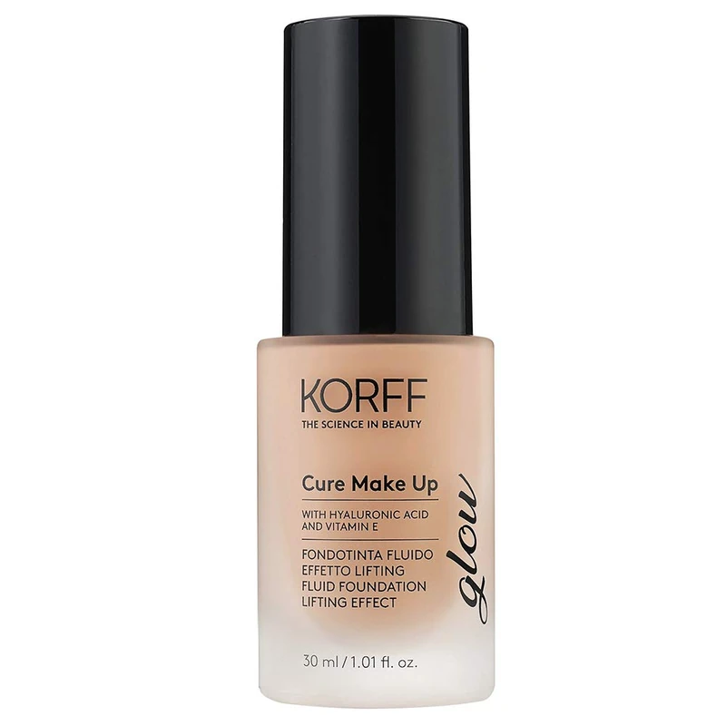 Korff Liquid Make-Up, Lifting Glow, Anti-Ageing Formula and Long Hold with Hyaluronic Acid 04, 30 ml