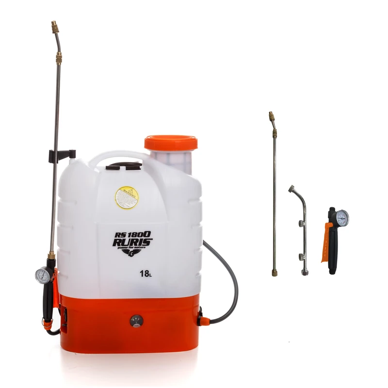 Ruris RS1800 Electric Sprayer on Battery 18 Litres Telescopic Lance - Image 1