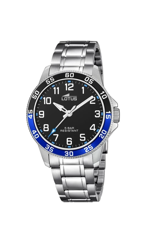 Lotus 18786/2 Unisex Stainless Steel Watch with Steel Bracelet