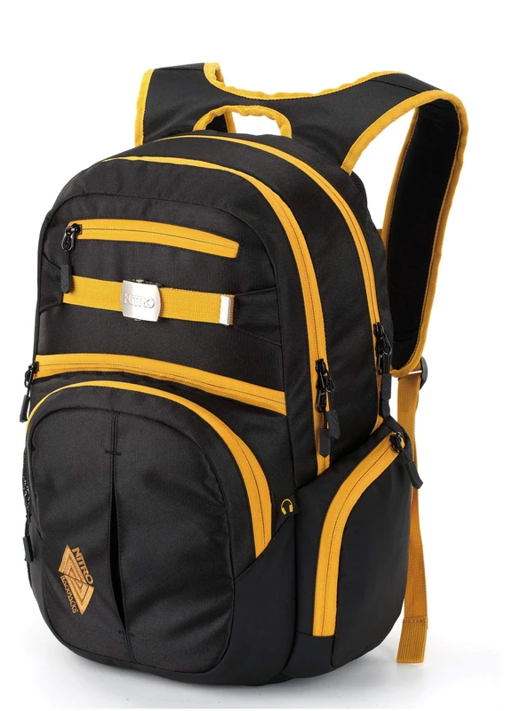 Nitro HERO PACK'15 Rucksack, Golden Black, 52x38x23cm / 37 Liter
