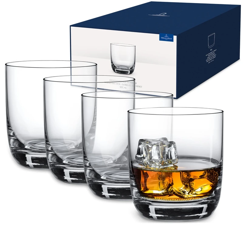Villeroy & Boch 11-3667-8250 La Divina Whiskybecher, Set 4tlg. Glass