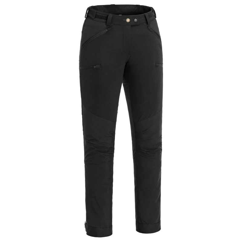 Pinewood Women's Brenton Women's Hiking Trousers - Outdoor Trousers with 4-Way Stretch, Windproof and Water-Repellent - Ergonomic Cut and Extra Freedom of Movement Black