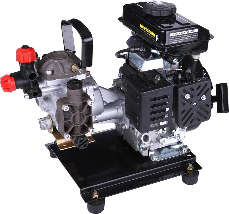 Bricoferr BFG045 80CC 2.5hp 4 Stroke Petrol Engine with Spray Group and Max Output 20L/min