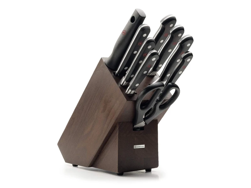 Wüsthof Classic 9-Piece Knife Block Set