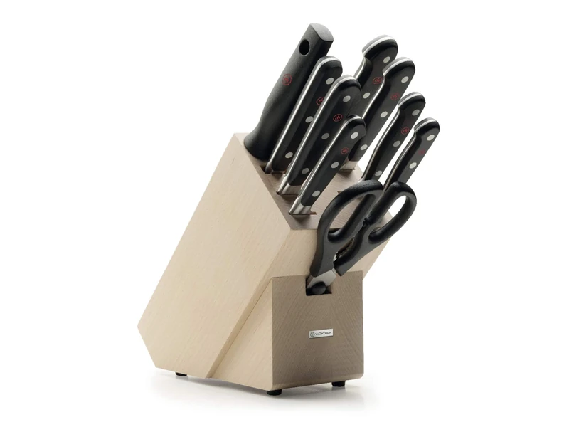 Wüsthof Classic 9-Piece Knife Block Set