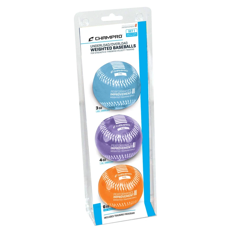 Champro Weighted Training Baseballs; 3,4,6 oz - Image 1