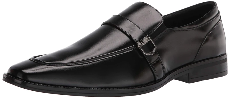 Stacy Adams Men's Kester Slip-On Loafer, Black, 13 UK