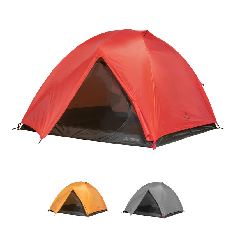 TETON Sports Mountain Ultra Hiking Unisex, Red, 1 Person Tent