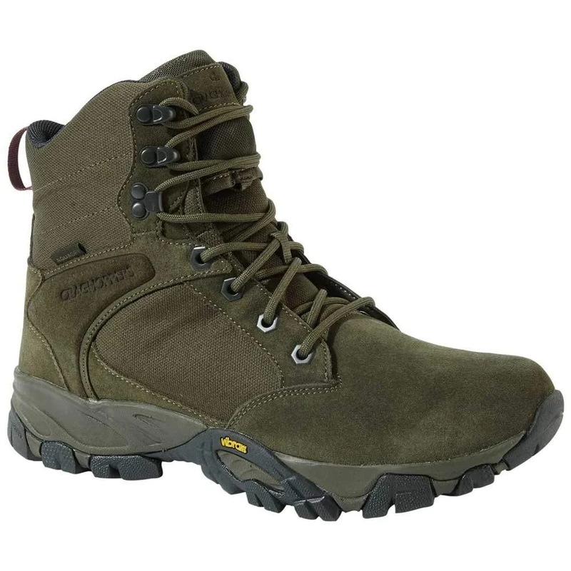 Craghoppers Mens Salado Hi Suede Boots (12 UK) (Mid Khaki) - Image 1