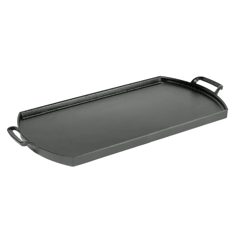 Lodge Blacklock Cast Iron Plate - 25.4 x 50.8 cm, Triple Seasoned