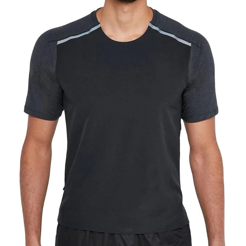 Nike M Nk Tch PCK Tech Knit Ss Top T-Shirt - Black/Anthracite/Reflective Black, Small