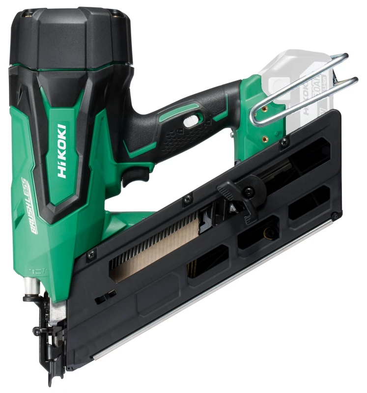 HiKOKI Akku Streifen Nagler 34° NR1890DBCL (18V, Li-Ion, Brushless, 120J, Schutzbrille, im Transportkoffer, ohne Akku und Ladegerät)