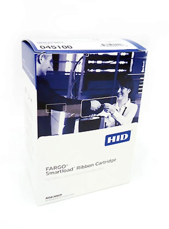 Fargo Genuine YMCKO Color Ribbon #45100 for DTC4250 and 4000 Printers, 250 Images - Image 1