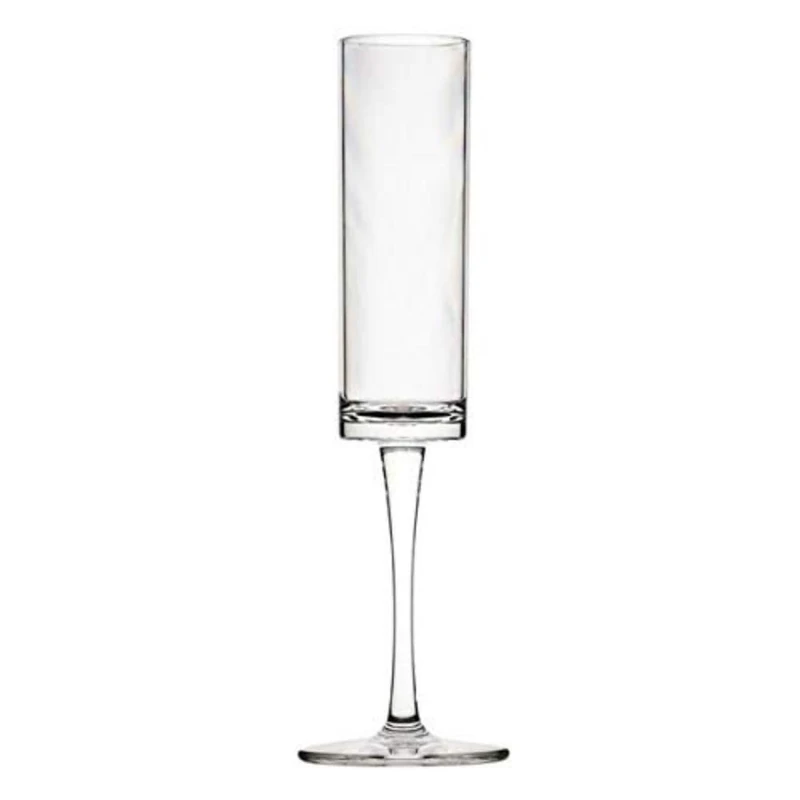 Lucent Polycarbonate Level Champagne Flutes 6oz / 165ml