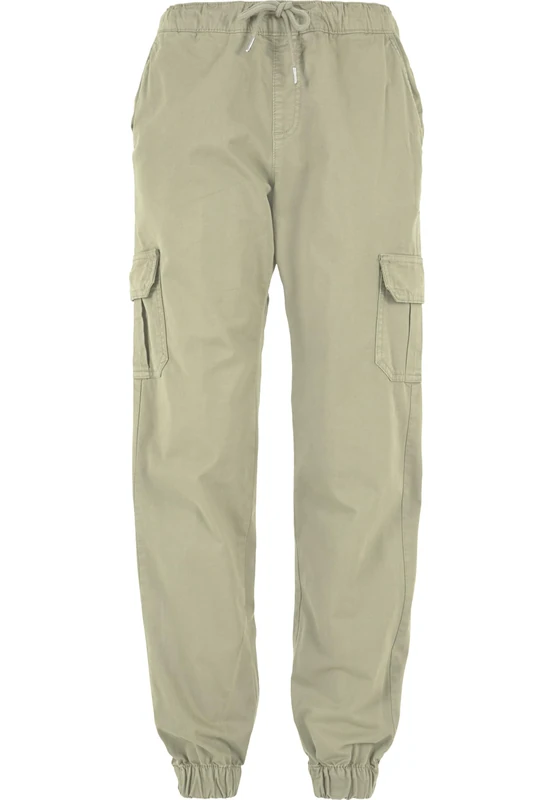 Urban Classics Women's high Waist Cargo Jogging Bottoms Pants, Summer Olive, XXL