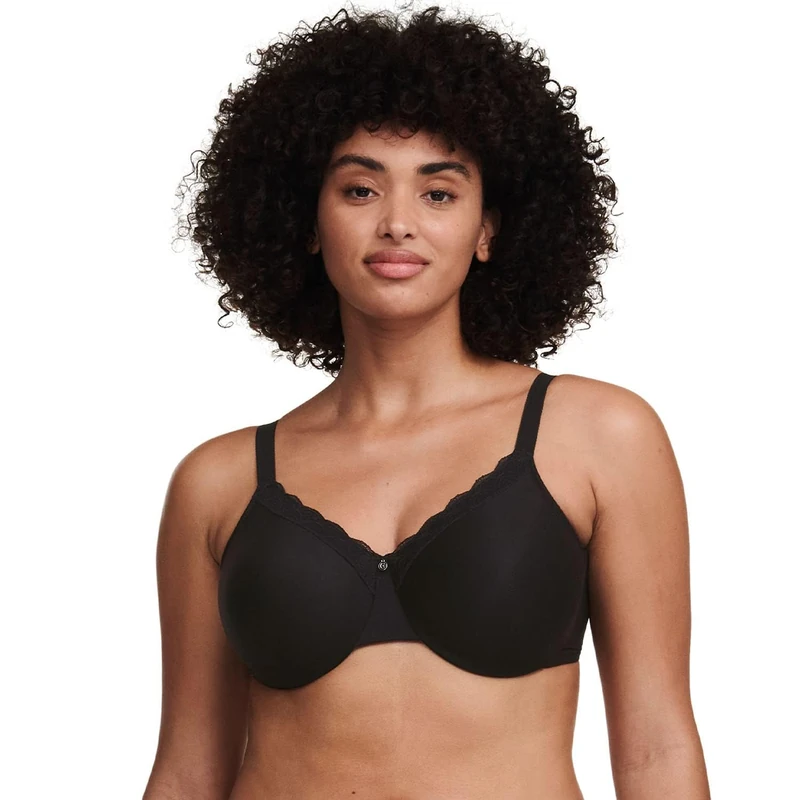 Chantelle Women's C Comfort 13G1 Full Coverage Bra, Schwarz, 90C
