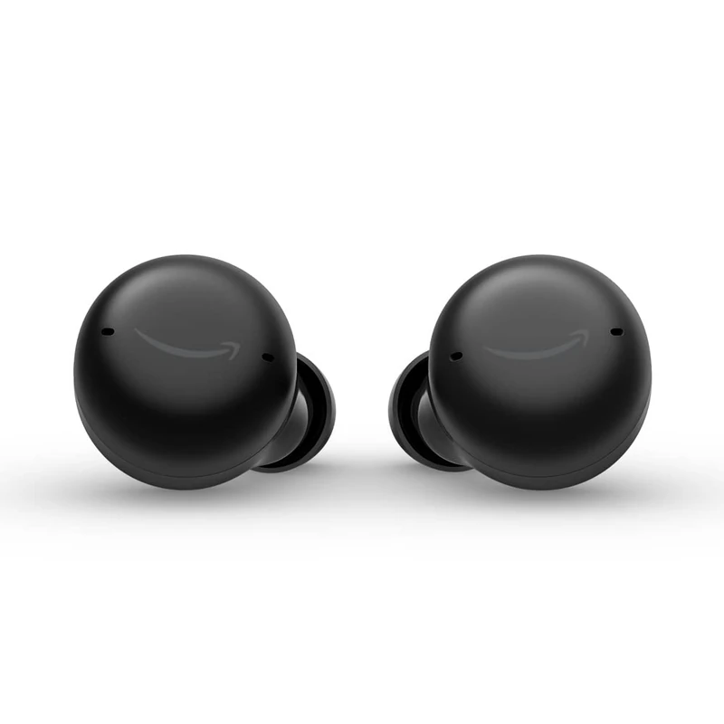 Echo Buds (Newest gen) | Wireless earbuds with Alexa, Bluetooth in-ear headphones with active noise cancelling, built-in microphone, IPX4 water resistant | Black - Image 1