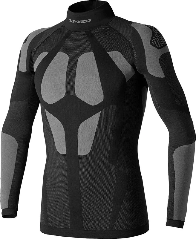 SPIDI Seamless Functional Shirt XL - XXXL Black/Grey - Image 1