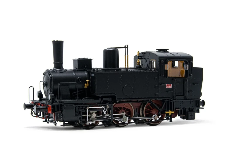 Rivarossi FS, steam locomotive Gr. 835, big Westinghouse pump, period III-IV