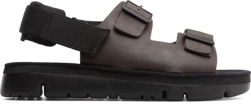 Camper Men's Oruga Sandal K100287, Dark Brown 011, 12 UK