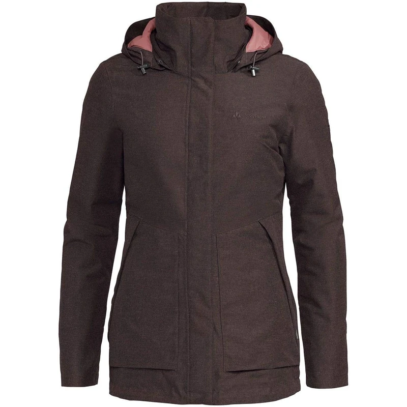 VAUDE Limford Jacket III - Waterproof Breathable Pecan Brown EU36