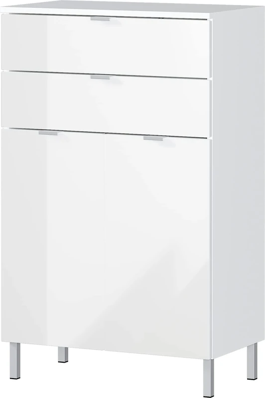 GERMANIA DIE MÖBELMACHER Chest of Drawers, White, 60 x 97 x 34 cm