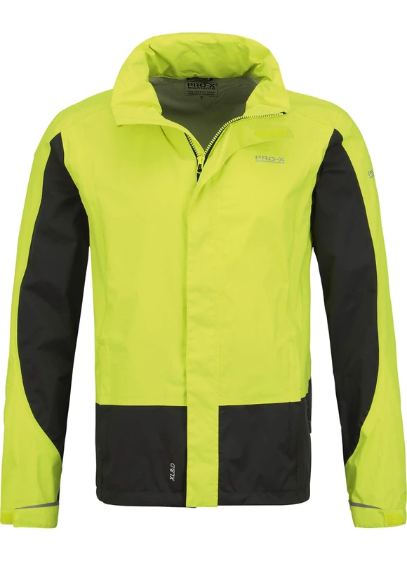 PRO-X elements Men's Lennard Jacket, mens, Jacket, 6830, Neon yellow - anthracite, S