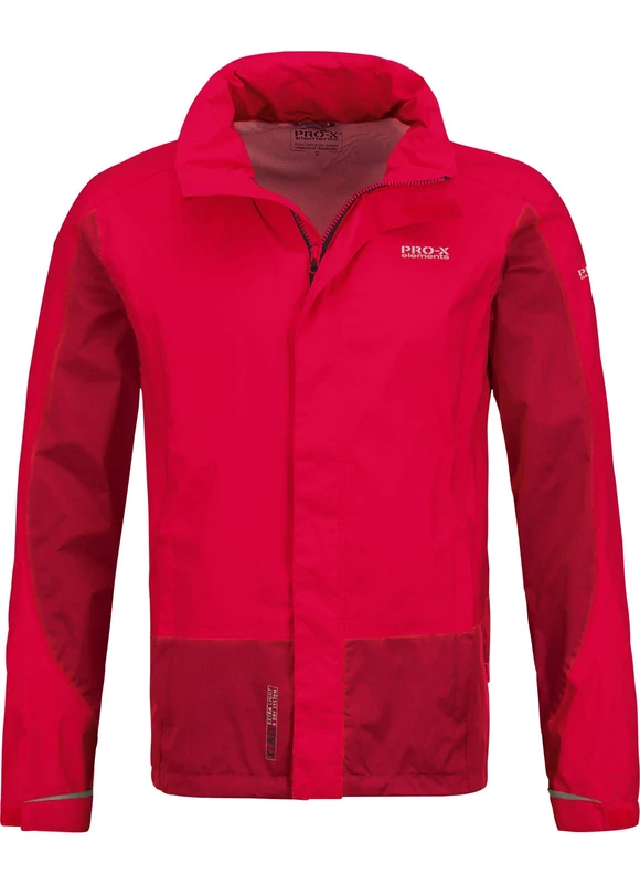 PRO-X elements Men's Lennard jacket, mens, Jacket, 6830, Mars Red - Salsa, S