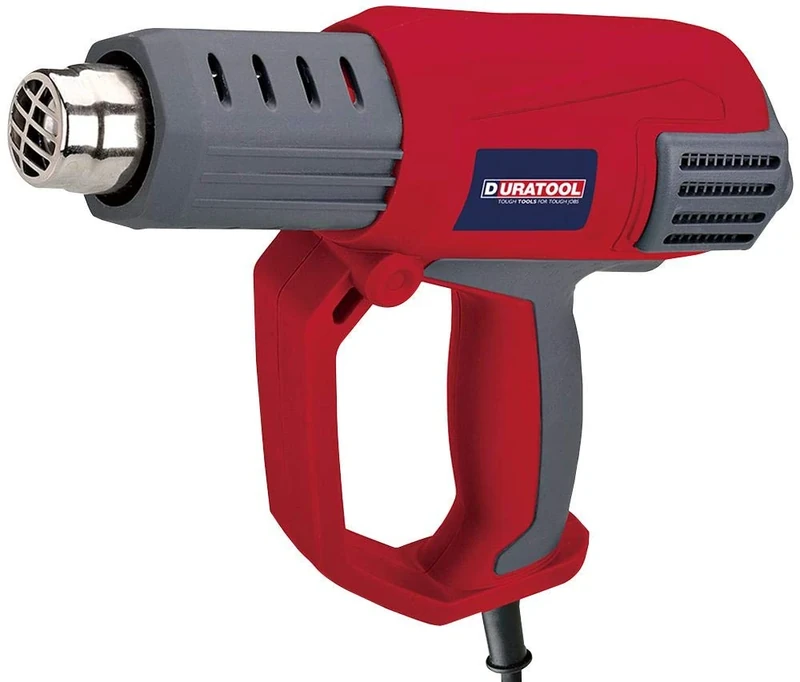 DURATOOL D03200 2000W Digital Heat Gun with LCD Display 230V