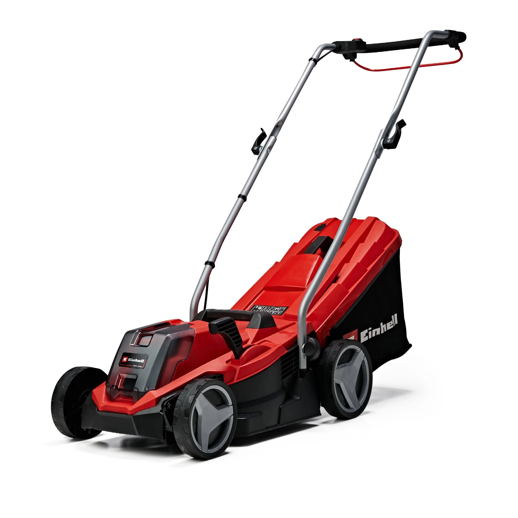 Einhell Power X-Change 18/33 Cordless Lawnmower - 18V, Brushless Motor, 33cm Cutting Width, 30L Grass Box, 5 Cutting Heights - GE-CM 18/33 Li Solo Battery Lawn Mower (Battery Not Included)