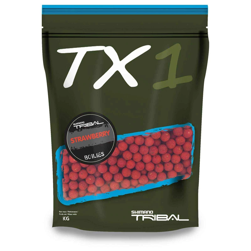 Shimano Bait TX1 Boillie Strawberry - 20mm - 5kg Technical Sport Component - Image 1