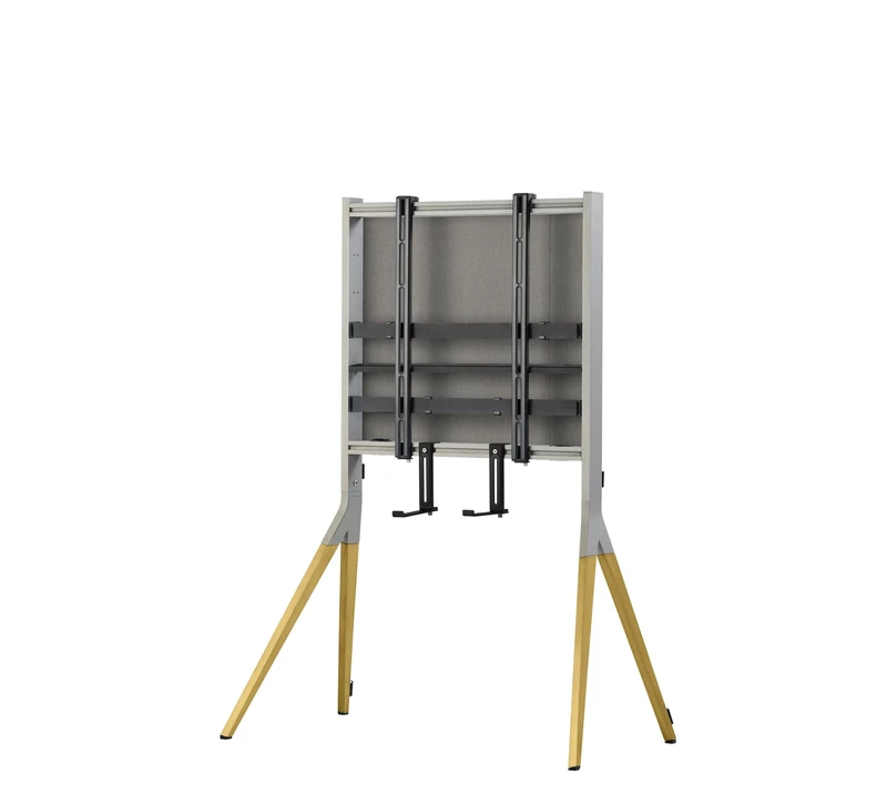 One For All Falcon Universal TV Stand – Screen Size 32-70”- LCD/LED/Plasma/OLED/QLED TVs – VESA 400x400 – Max weight 50kg - Integrated Universal Soundbar holder - Elegant Design - WM7482