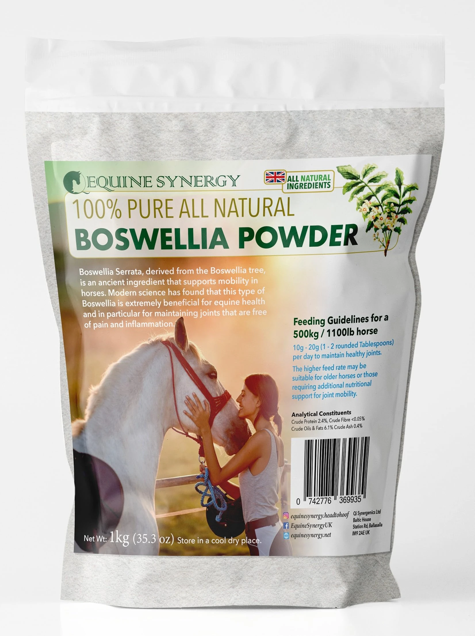 100% Pure All Natural Boswellia Powder 1kg to Maintain Healthy Joints, That are Free of Pain and Stiffness-with Over 29% Boswellic Acids