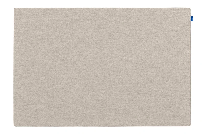 Legamaster Board-Up Acoustic Pinboard - soft beige - 75x100 cm - XL pinboard with textile surface - with sound absorption to improve acoustics in rooms - for wall mounting - Image 1