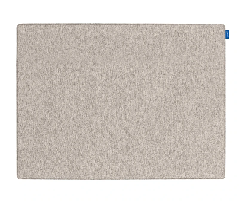Legamaster Board-Up Acoustic Pinboard - soft beige - 75x50 cm - XL pinboard with textile surface - with sound absorption to improve acoustics in rooms - for wall mounting