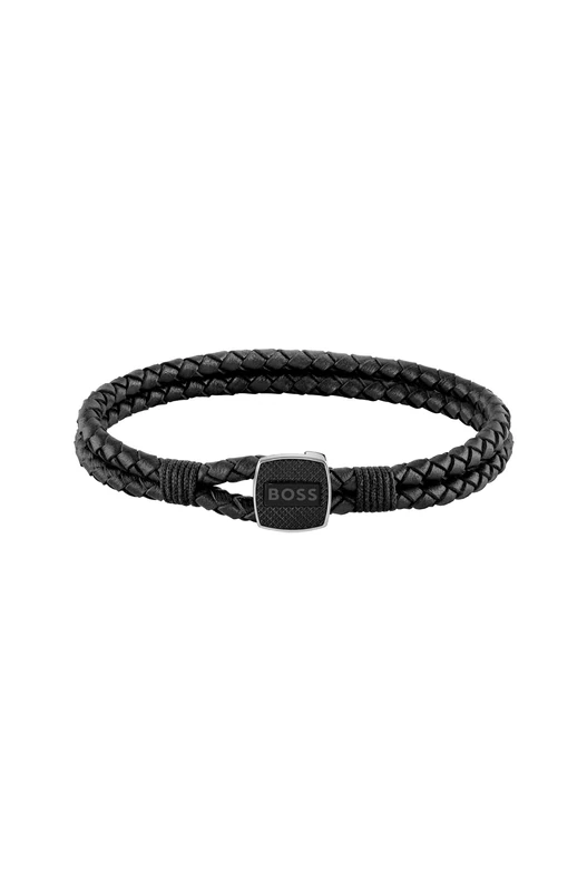 BOSS Jewelry Men's SEAL Collection Bracelet available in Black, Brown or Blue