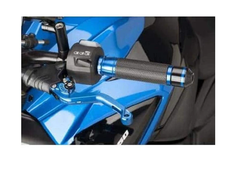 Puig 3553A Hi-Tech Grips Blue