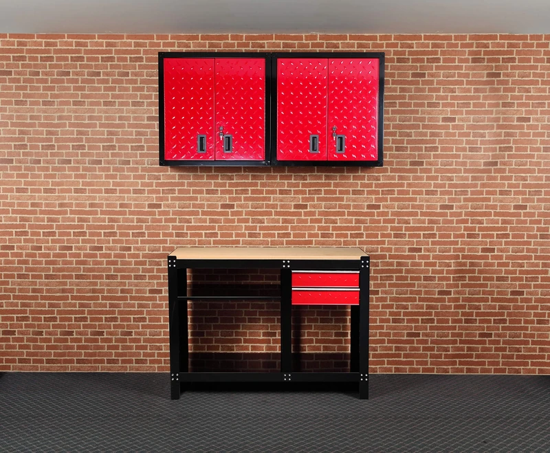 3 pce Garage Storage Solution