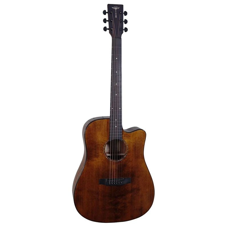 Tyma-D3E-RS - Steelstring Guitar w/built-in pickup, Gigbag included - Image 1