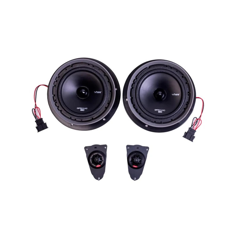 VIBE Audio Optisound VW T5 Custom Fit Speaker Kit, Black