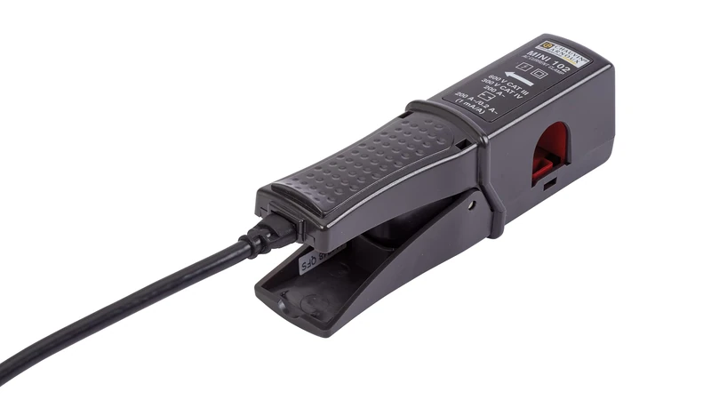 Chauvin Arnoux P01106102 Mini 102 Current Clamp Adapter Measuring Range A/AC (Range): 50mA-200A