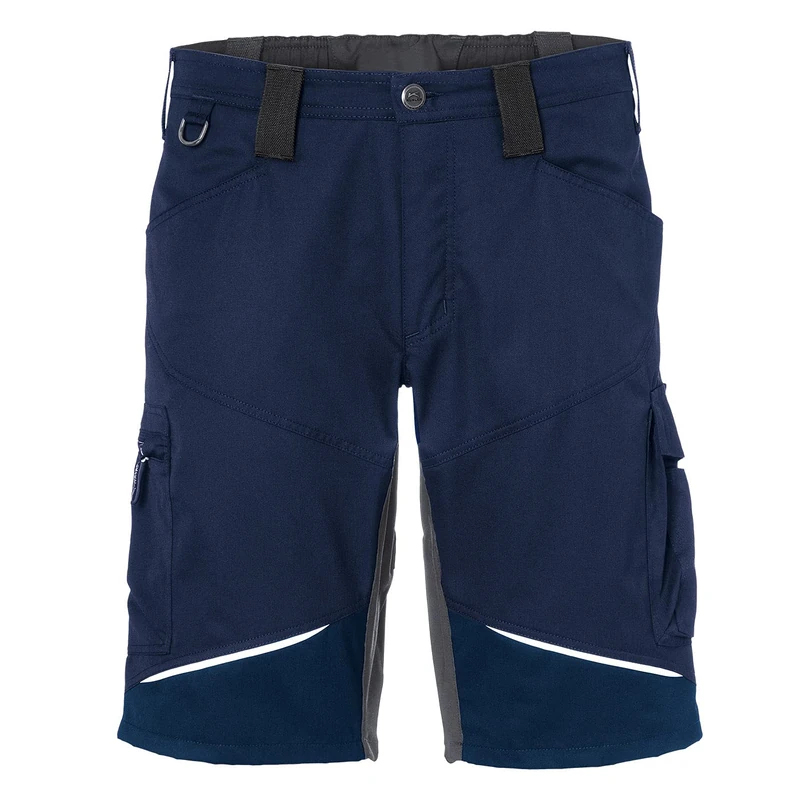 KÜBLER Workwear Men's Bermuda Shorts, Dark Blue/Anthracite, 60